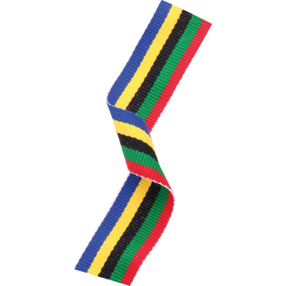 Medal Ribbon Olympic Colours